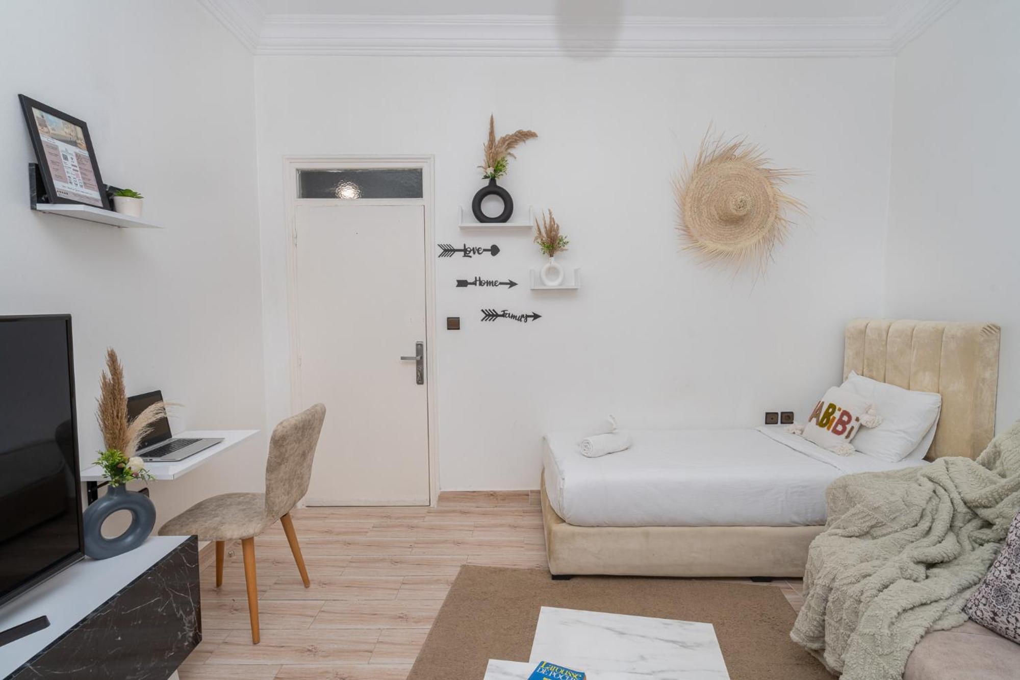 Appartement Ensolleille Au Coeur De Tanger ภายนอก รูปภาพ