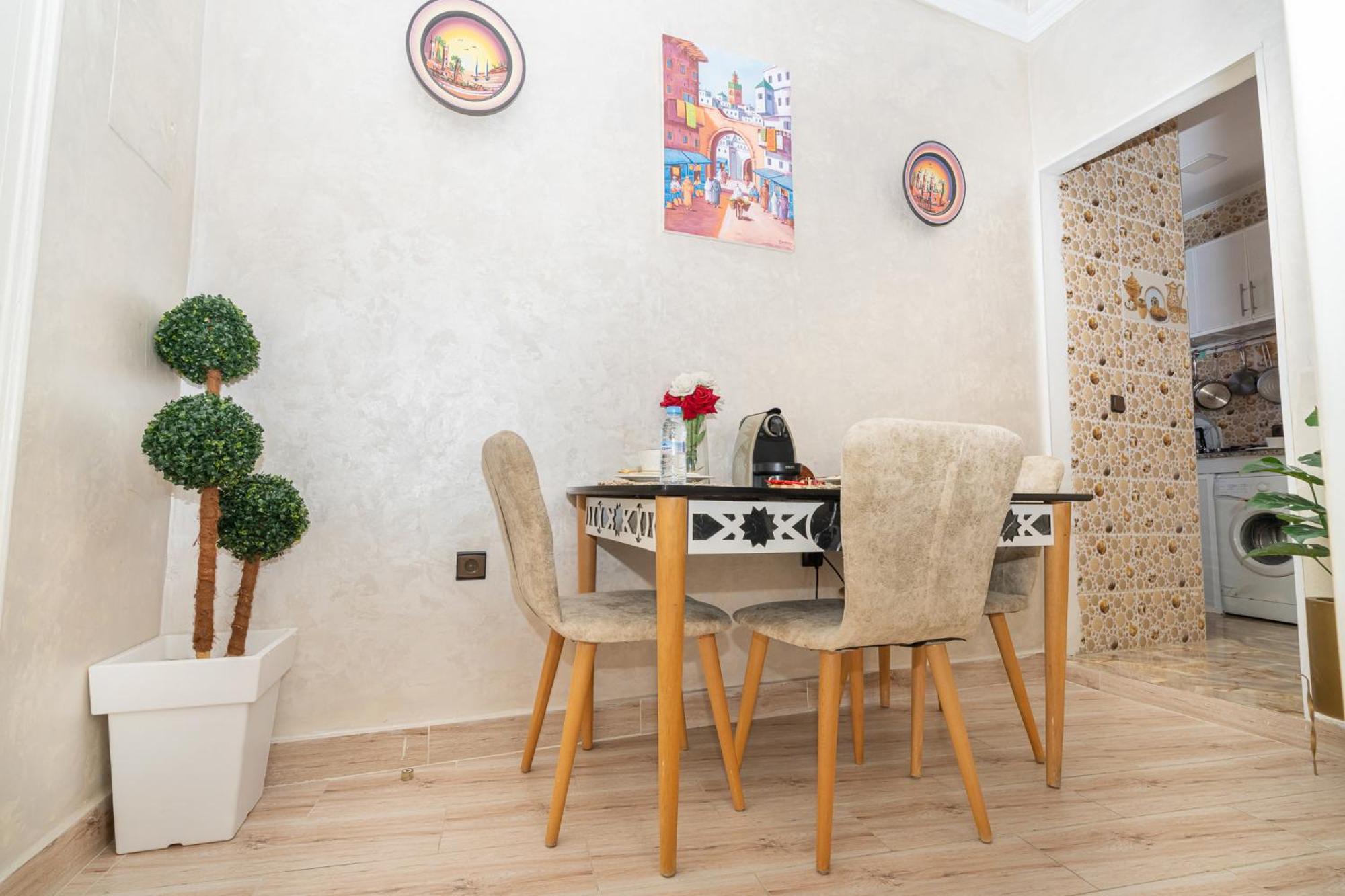 Appartement Ensolleille Au Coeur De Tanger ภายนอก รูปภาพ